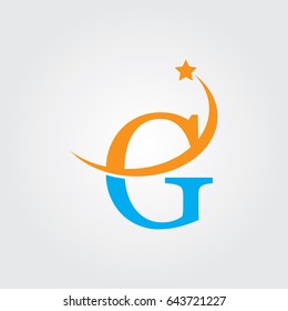 Creative logo design and Unique symbol with letter g.