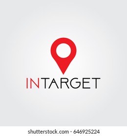 Creative logo design and Unique symbol with travel pin.