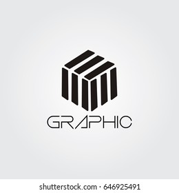 Creative logo design and Unique symbol with letter m.