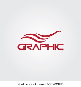 Creative logo design and Unique symbol with water waves.
