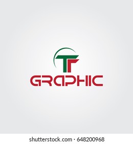 Creative logo design and Unique symbol with double t.