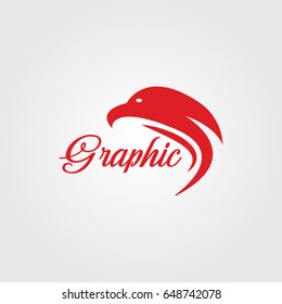 Creative logo design and Unique symbol with eagle.