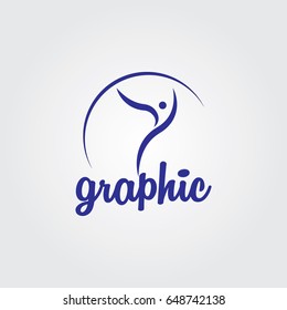 Creative logo design and Unique symbol with people icon.