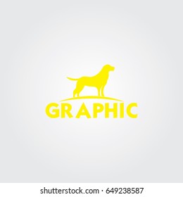 Creative logo design and Unique symbol with dog.
