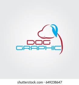 Creative logo design and Unique symbol with dog.