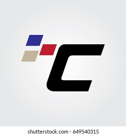 Creative logo design and Unique symbol with digital c.