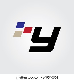 Creative logo design and Unique symbol with digital y.