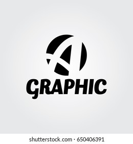 Creative logo design and Unique symbol with o and a.