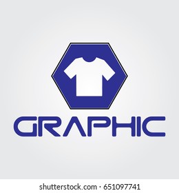 Creative logo design and Unique symbol with t shirt.