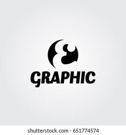 Creative logo design and Unique symbol with e.