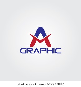 Creative logo design and Unique symbol with letter a and a book.