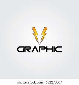 Creative logo design and Unique symbol with energy.