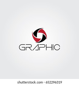 Creative logo design and Unique symbol with  lens.