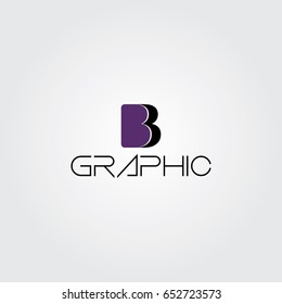 Creative logo design and Unique symbol with double b.