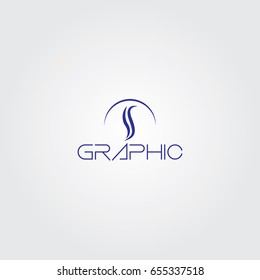 Creative logo design and Unique symbol with double s.