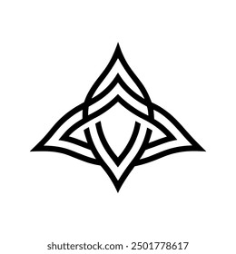 Creative logo design Vector logo design Black and white
