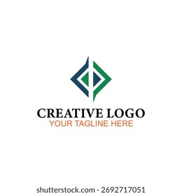 Design de logotipo criativo, logotipo vetorial, design de logotipo ilustração