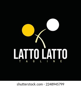 creative logo design for viral game called latto - latto.