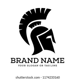 creative logo design warrior vector template