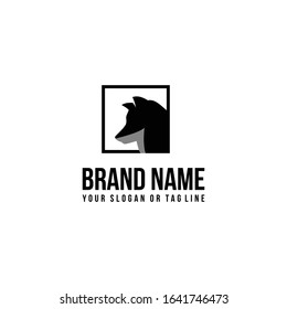 creative Logo design wolf vector template