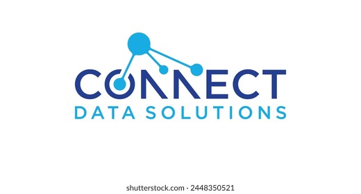 creative logo design, words connection, network, internet, technology, logo design template, symbol, icon, vector, creative idea.