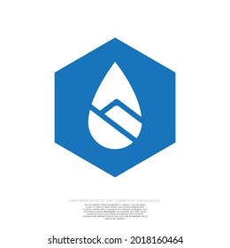 Creative logo design for your oil and water company