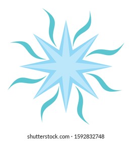 Creative logo designs with beautiful star shapes