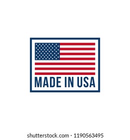 creative logo designs Made In USA, Labels and badges with a nice white background