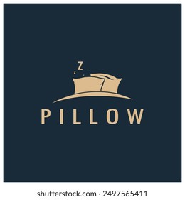 Creative logo designs for pillows, blankets, bed sheets and beds, sleep, zzz, clock, moon and stars.