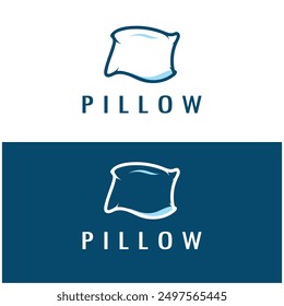 Creative logo designs for pillows, blankets, bed sheets and beds, sleep, zzz, clock, moon and stars.