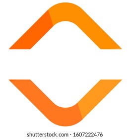 Creative logo designs with simple shapes for companies