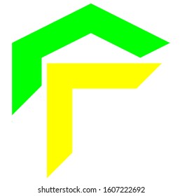 Creative logo designs with simple shapes for companies