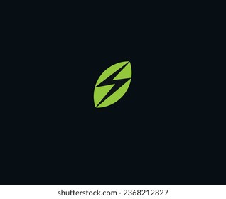 Logotipo creativo Energía, esto es energía, electricidad, carga, recarga, verde