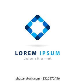 Creative logo geometric design. Modern logotype, abstract icon