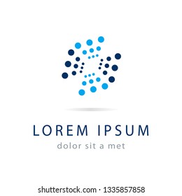 Creative logo geometric design. Modern abstract icon for your company