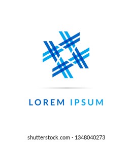 Creative logo geometric design. Modern abstract icon for your company