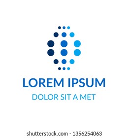 Creative logo geometric design. Modern abstract icon for your company