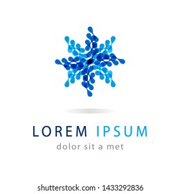 Creative logo geometric design. Modern abstract icon for your company