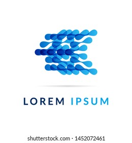Creative logo geometric design. Modern abstract icon for your company