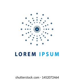 Creative logo geometric design. Modern abstract icon for your company