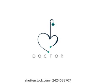 Creative Logo for health care phonendoscope .