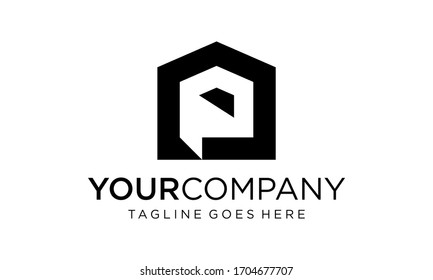 Creative logo for home talk communication	
