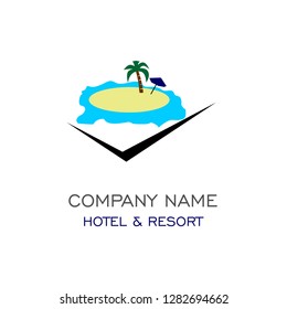 Creative Logo Hotel and Resort