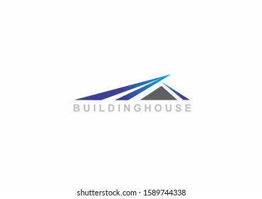 Creative logo for house home or real estate. Building House logo