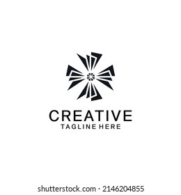 Creative logo icon design vector template