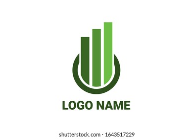 Creative Logo icon sign design Template for accounting, consultant, finance, management, investment corporate.