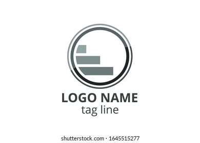 Creative Logo icon sign design Template for accounting, consultant, finance, management, investment corporate.