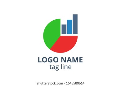 Creative Logo icon sign design Template for accounting, consultant, finance, management, investment corporate.