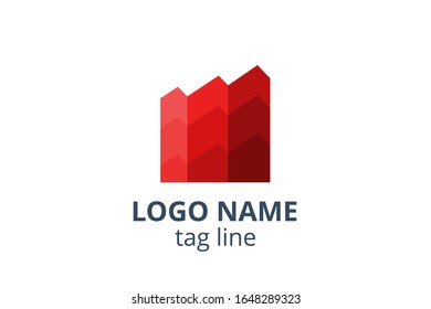 Creative Logo Symbol-Design-Vorlage für Berater Unternehmen, Buchhaltung, Finanzen, Management-Geschäft, Investment-Unternehmen.