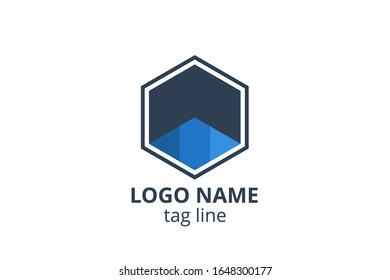 Plantilla de diseño de símbolos de logotipo creativo para empresa consultora, contabilidad, finanzas, gestión, empresa de inversión.